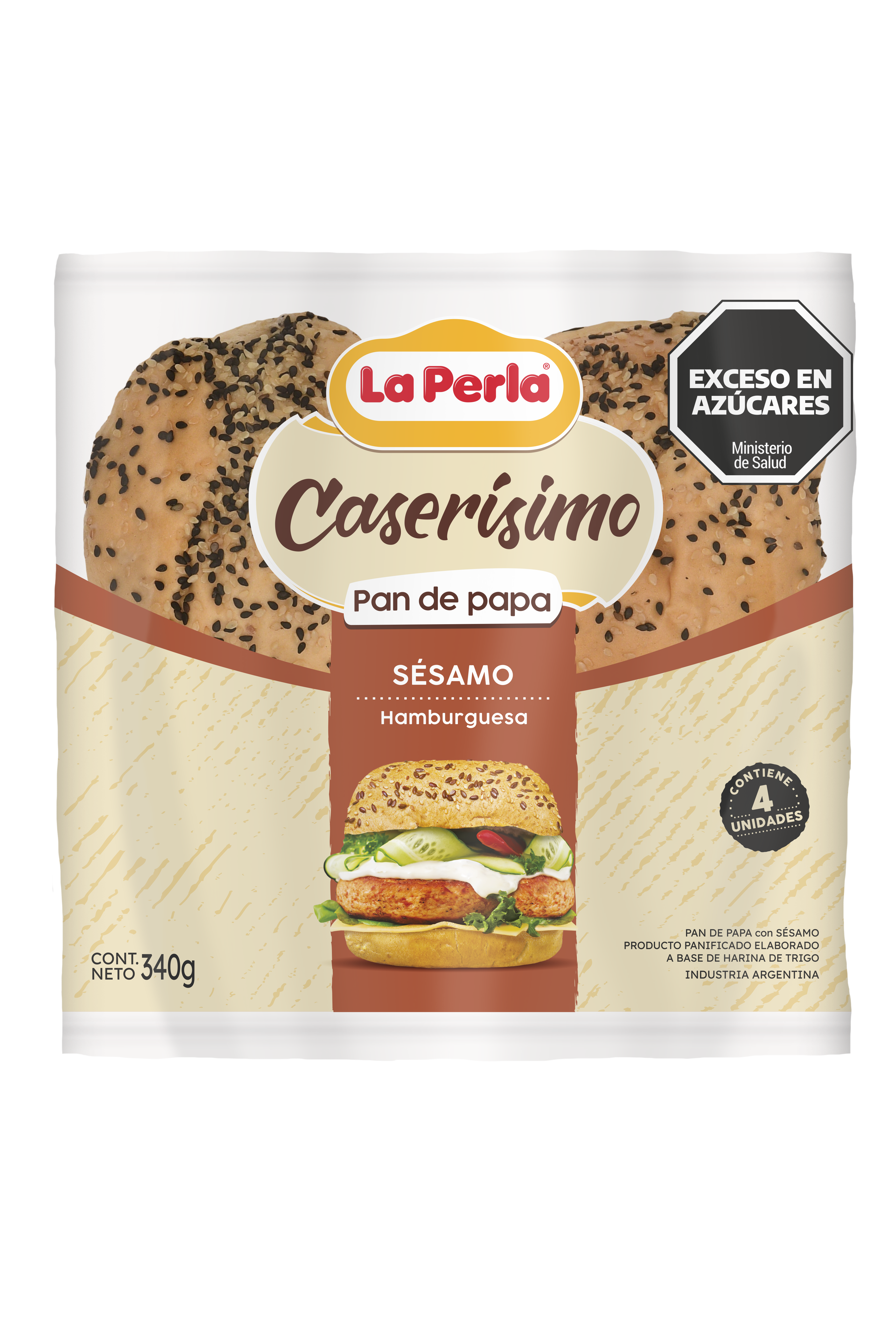 Pan de Papa con Sésamo